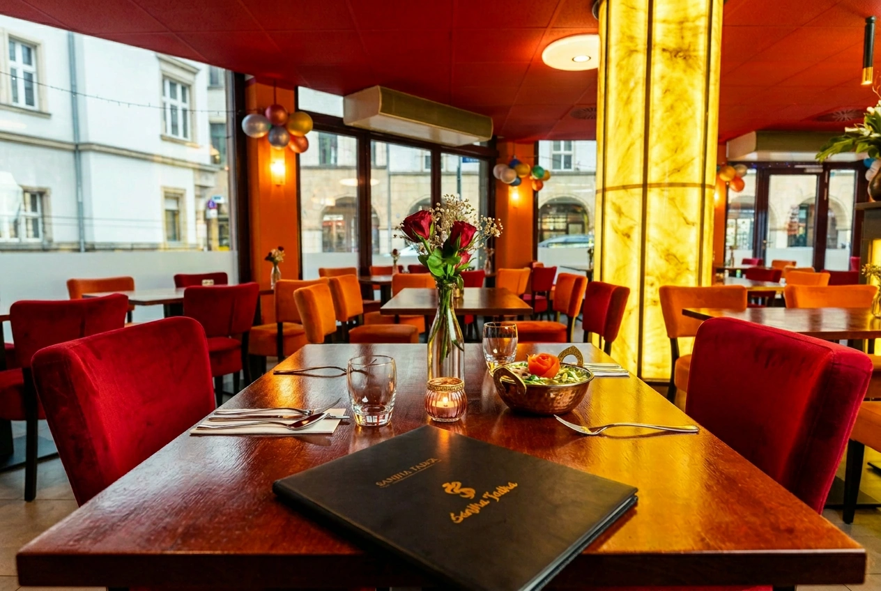 Indisches Restaurant Sanjha Tadka Erfurt - Tisch reservieren