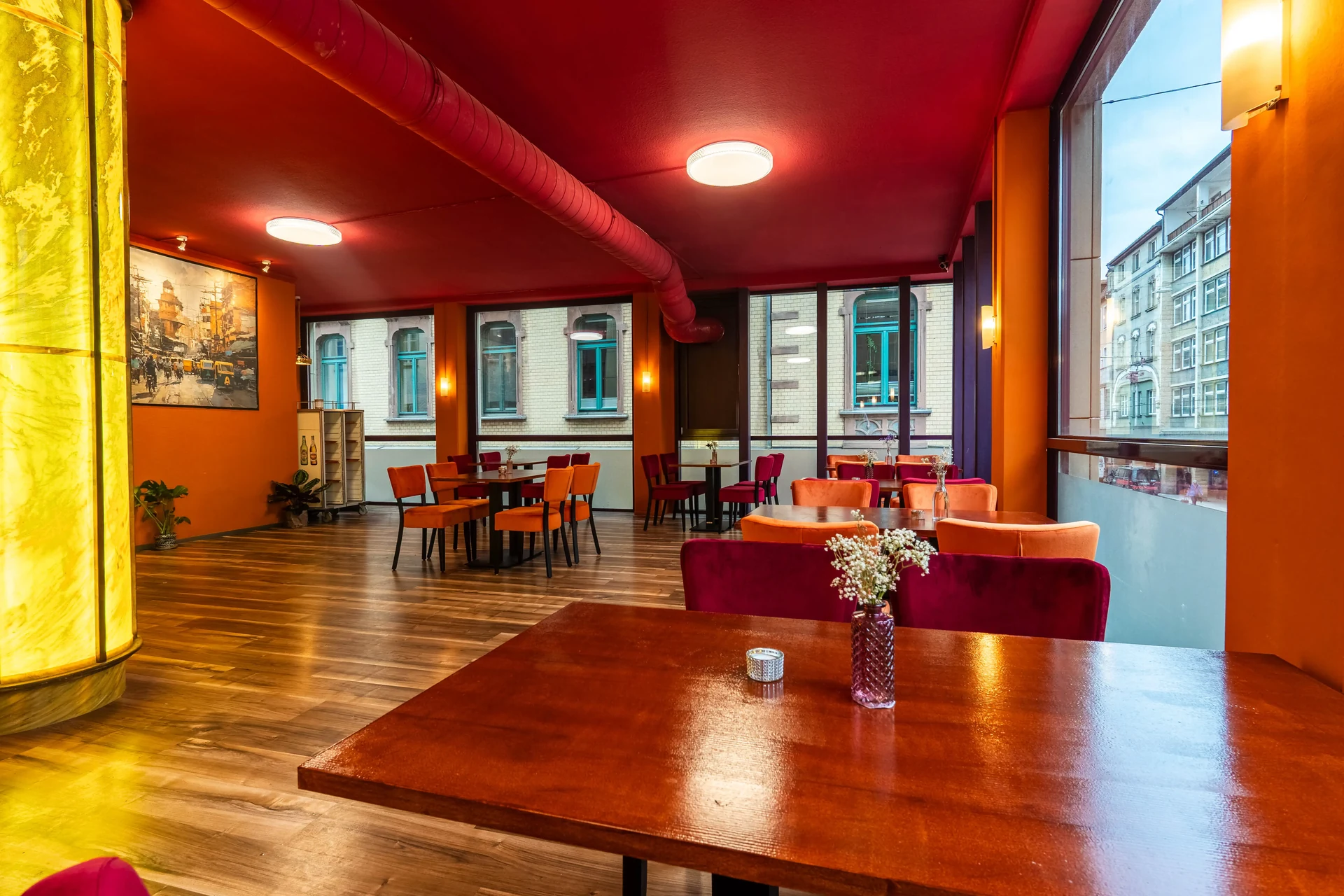 Indisches Restaurant Sanjha Tadka Erfurt - Gastraum