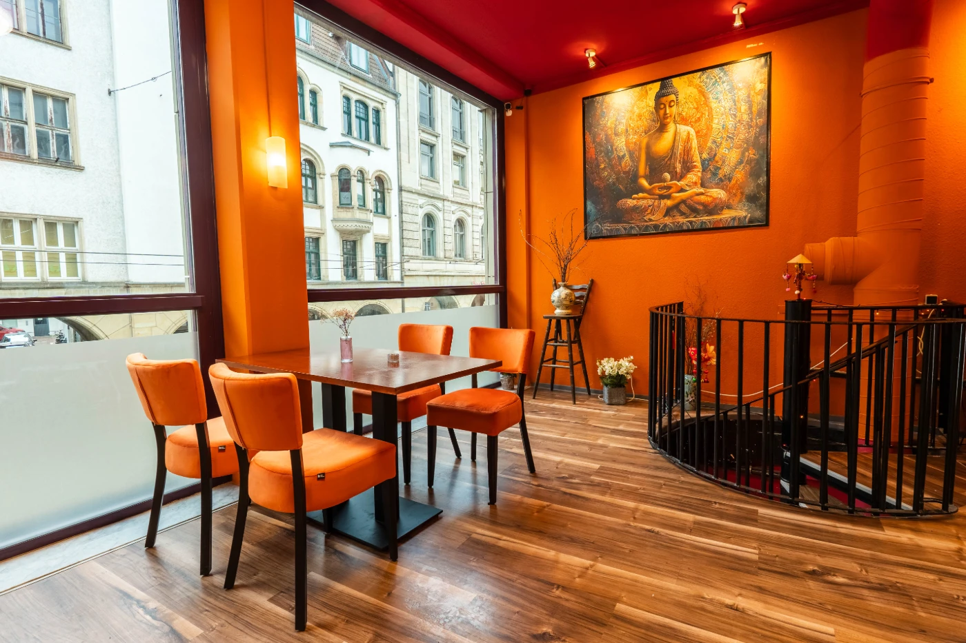 Sanjha Tadka – Gemütlicher Sitzbereich