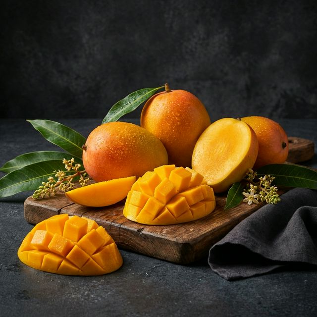 Frische Alphonso Mangos